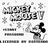 Mickey Mouse screenshot 4 for GameBoy